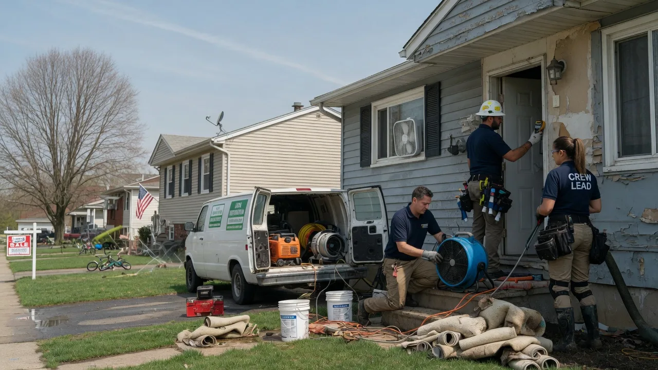 Flood Cleanup in Eastlake, OH near me